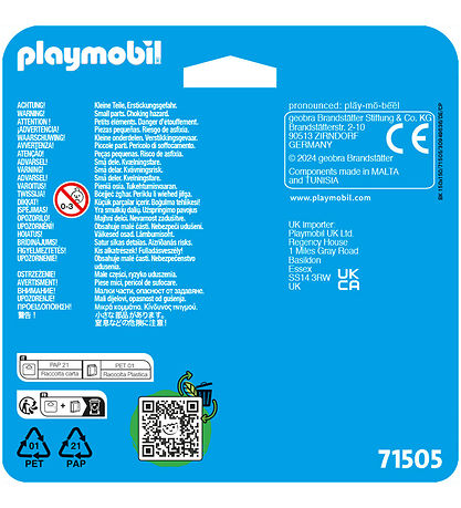 Playmobil Duopack - SWAT & Rver - 71505 - 9 Dele