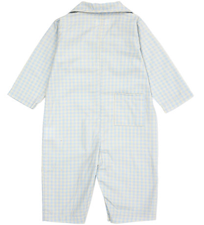 Lalaby Natdragt - Classic - Blue Gingham