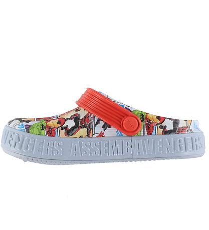 Crocs Sandaler - Avengers Off Court Clog K - Bl/Gr