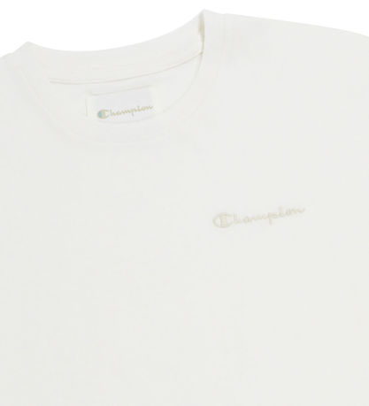 Champion T-shirt - Whisper White m. Logo
