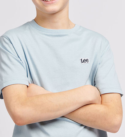 Lee T-Shirt - Badge - Celestial Blue