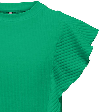 Kids Only Top - Rib - KogNella - Deep Mint