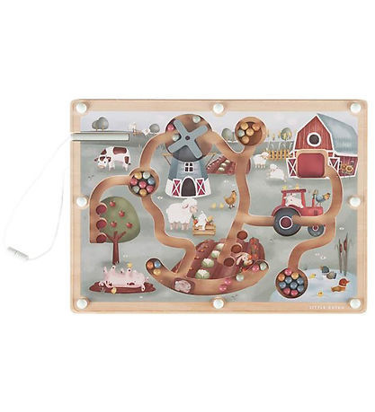 Little Dutch Magnet Labyrint - Little Farm