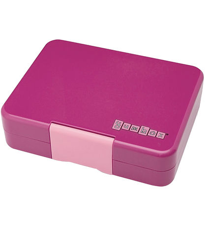 Yumbox Madkasse m. 3 Rum - Bento Snack - Malibu Purple/Magical U