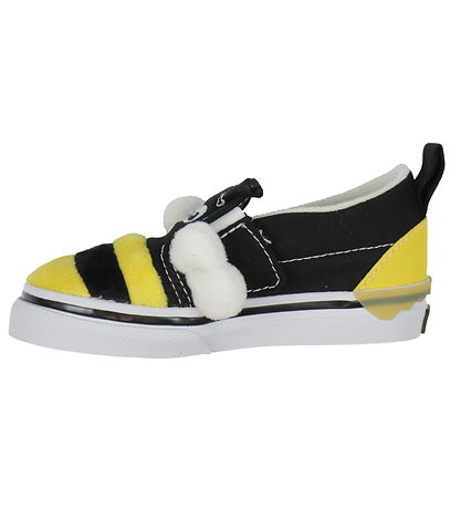 Vans Sko - Slip-On V - Bee Black/Yellow