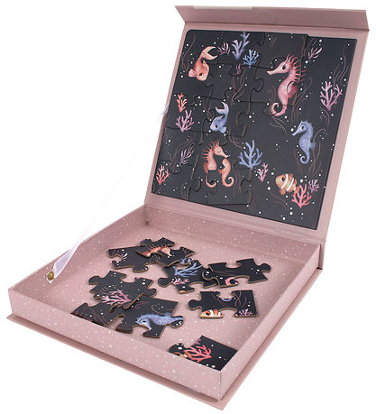 Filibabba Magnetisk Puslespil - 20 Brikker - Søheste
