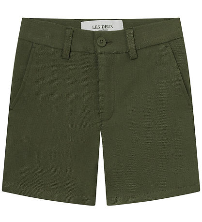 Les Deux Shorts - Como - Olive Night Melange