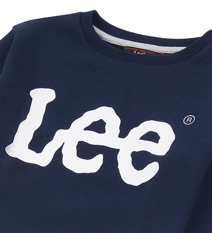 Lee Bluse - Wobbly Graphic - Navy Blazer