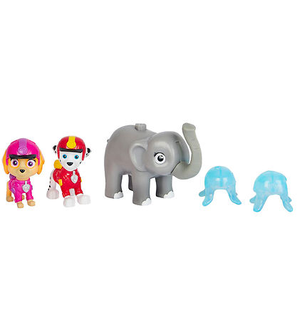 Paw Patrol Legest - 10 cm - Marshall, Skye & Elephant