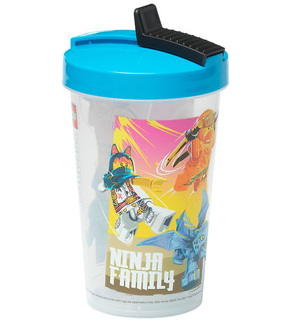 LEGO® Storage Drikkedunk m. Sugerør - 500 ml - Ninjago