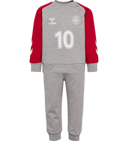 Hummel Sweatst - DBU Gameday Crewsuit - Grey Melange