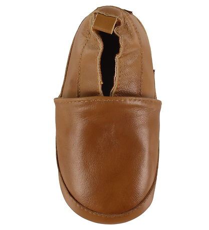 Melton Hjemmesko - Solid Leather - Cognac