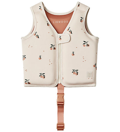 Liewood Svmmevest - 19-30 kg - Dove - Peach/Sea Shell