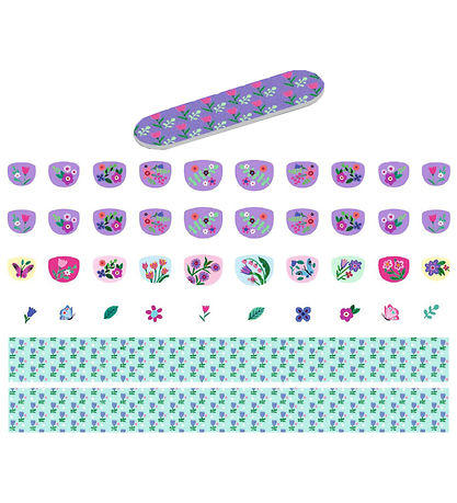 Djeco Negle Klistermærker - 120 stk - Petite Fleur