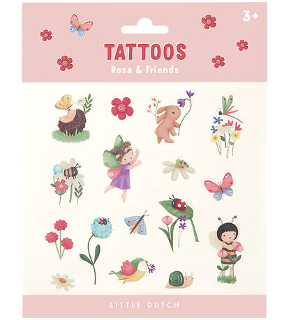 Little Dutch Tatoveringer - Rosa & Friends