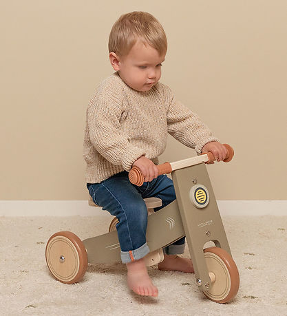 Little Dutch Løbecykel - Træ - Olive