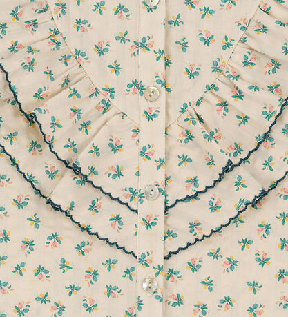 Konges Sljd Skjorte - Kim Frill - Fleur Color