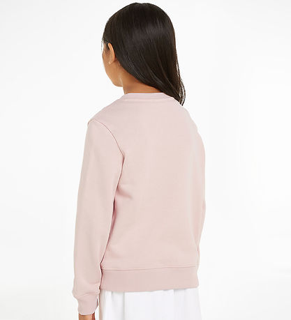 Calvin Klein Sweatshirt - Mono Mini Badge - Sepia Rose