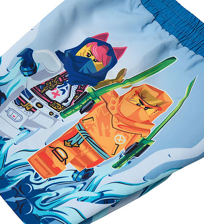 LEGO Ninjago Badeshorts - LWArve - Middle Blue