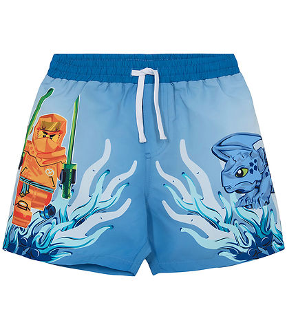 LEGO Ninjago Badeshorts - LWArve - Middle Blue