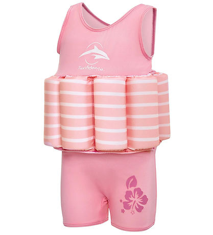 Konfidence Svmmedragt - UV40+ - Pink/Breton