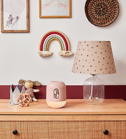 Kreafunk Højtaler m. Lampe - Bluetooth - Glowie - Dusty Rose