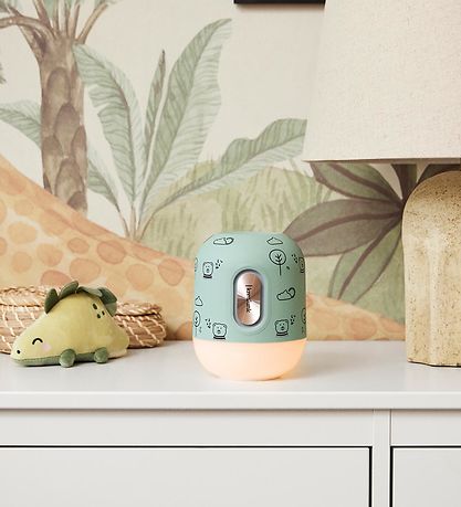 Kreafunk Højtaler m. Lampe - Bluetooth - Glowie - 12,5x15,8 cm -