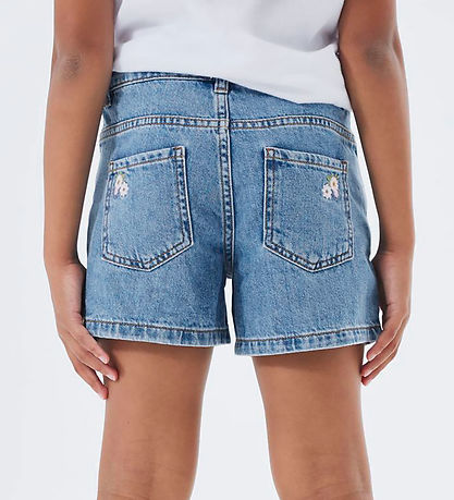 Name It Shorts - NkfBella - Noos - Medium Blue Denim