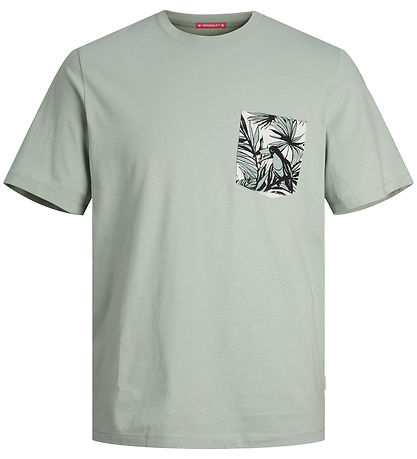 Jack & Jones T-shirt - JorAruba - Gray Mist