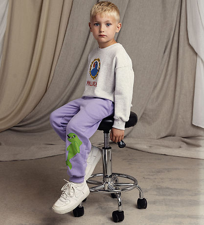 Mini Rodini Sweatpants - Dolphin - Lilla