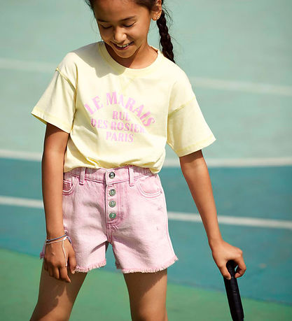 Kids Only Shorts - Denim - KogPetra - Begonia Pink