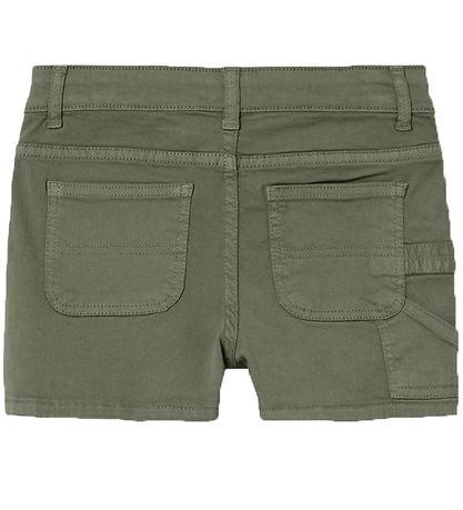 Name It Shorts - Noos - Twill - NkfRose - Deep Lichen Green