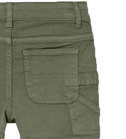 Name It Shorts - Noos - Twill - NkfRose - Deep Lichen Green