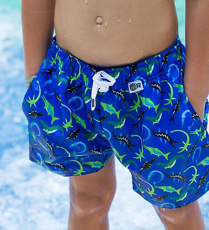 BECO Badeshorts - Ocean Dinos - Bl