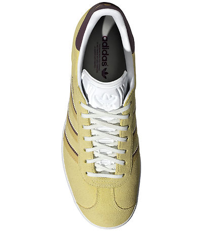 adidas Originals Sko - Gazelle W - Gul/Bordeaux