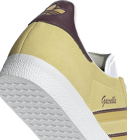 adidas Originals Sko - Gazelle W - Gul/Bordeaux
