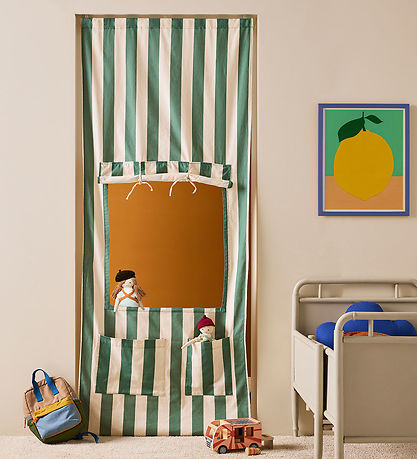 Kids Concept Kiosk-Dr - Stripe Green