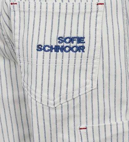 Sofie Schnoor Bukser - Blue Striped