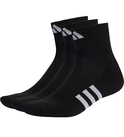 adidas Performance Strømper - 3-pak - PRF Cush Mid - Sort