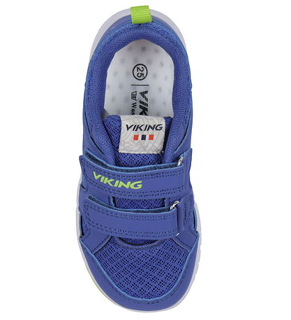 Viking Sko - Odda 2V Low - Cobolt/Acid Green
