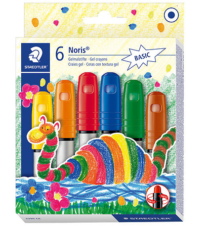 Staedtler Farvekridt - Gel Twisters - 6 stk