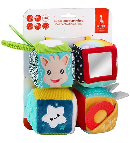 Sophie la Girafe Aktivitetslegetj - 4 Multi Activities Cubes