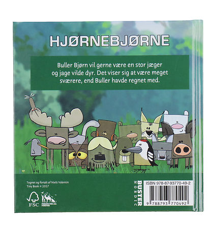Forlaget Buster Nordic Bog - Hjørne Bjørne - Buller Bjørn Fanger