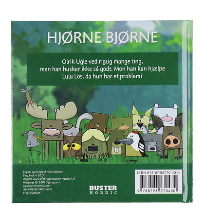 Forlaget Buster Nordic Bog - Hjørne Bjørne - Olrik Ugle Hjælper 