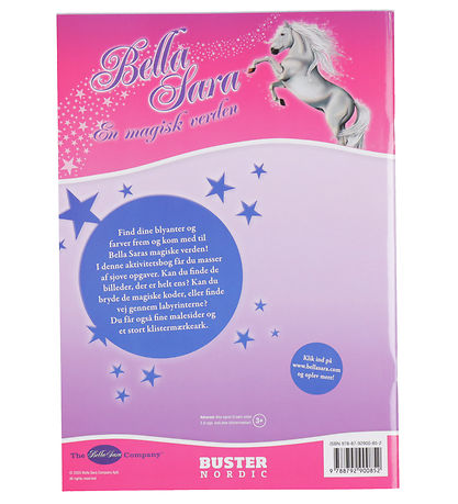 Forlaget Buster Nordic Aktivitetsbog m. Klistermærker - Bella Sa