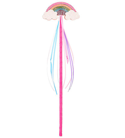 Souza Udklædning - Tryllestav m. Regnbue - Pink