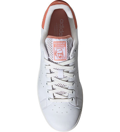 adidas Originals Sko - Stan Smith - Hvid/Lys Orange