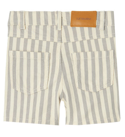 Lil' Atelier Shorts - NmmHugo - Limestone