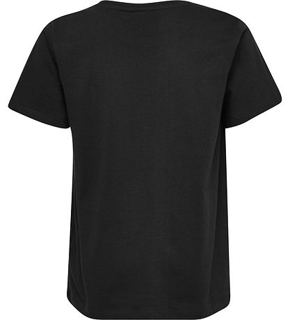 Hummel T-shirt - hmlTres - 2-pak - Caviar/Marshmallow