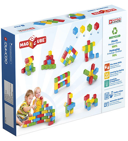 Geomag Magnetsæt - Magicube Creative Set - 8 Dele